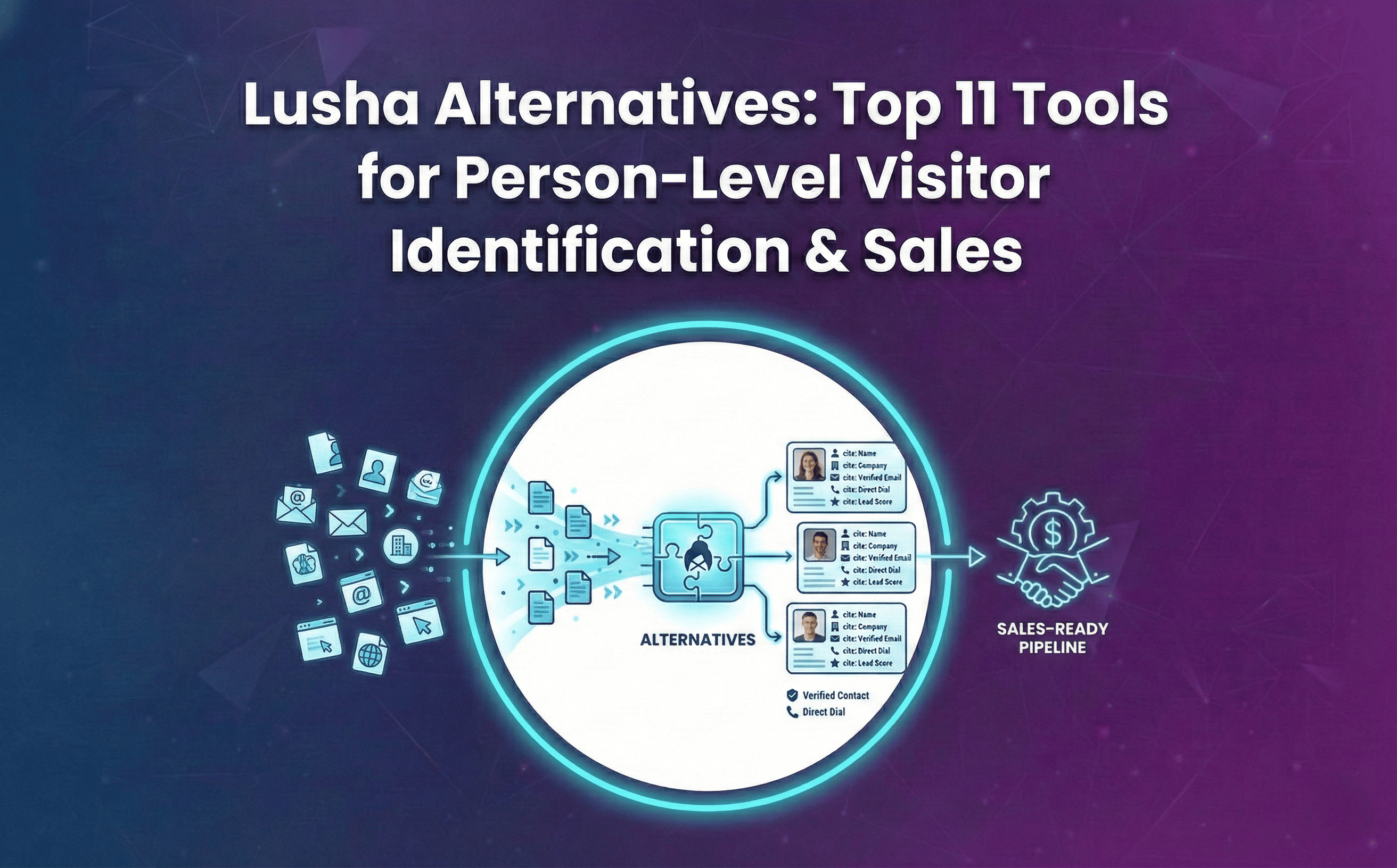 Lusha Alternatives 2026: Top 11 Tools for Person-Level Visitor Identification & Sales