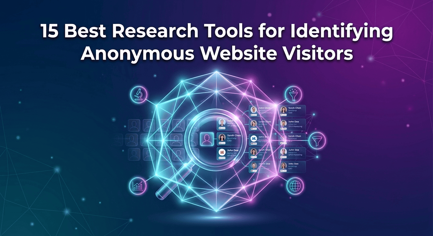 15 Best Research Tools for Identifying Anonymous Website Visitors in 2026