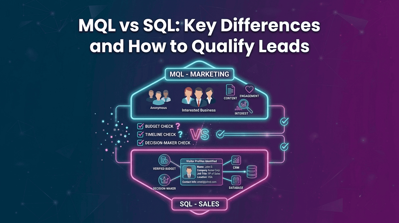 MQL vs SQL: Key Differences and How to Qualify Leads in 2026